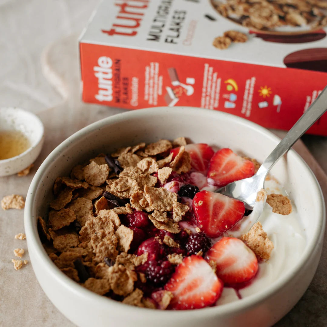 Turtle Multigrain flakes chocolate GLUTENVRIJ 300g
