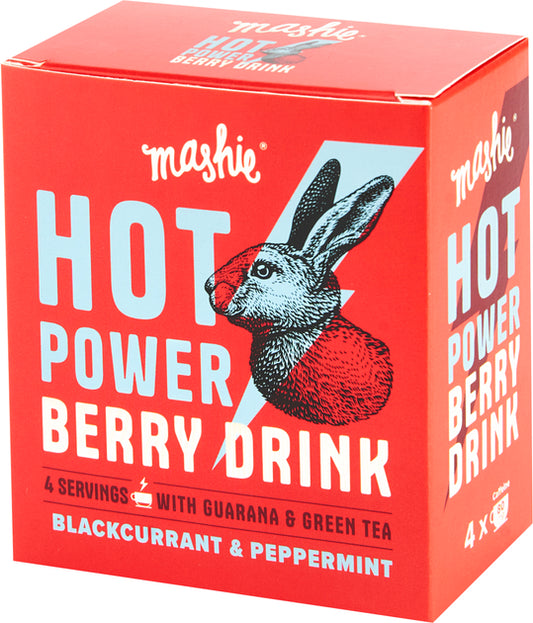 Zwarte bessen en pepermunt puree MASHIE energie 4*40ml