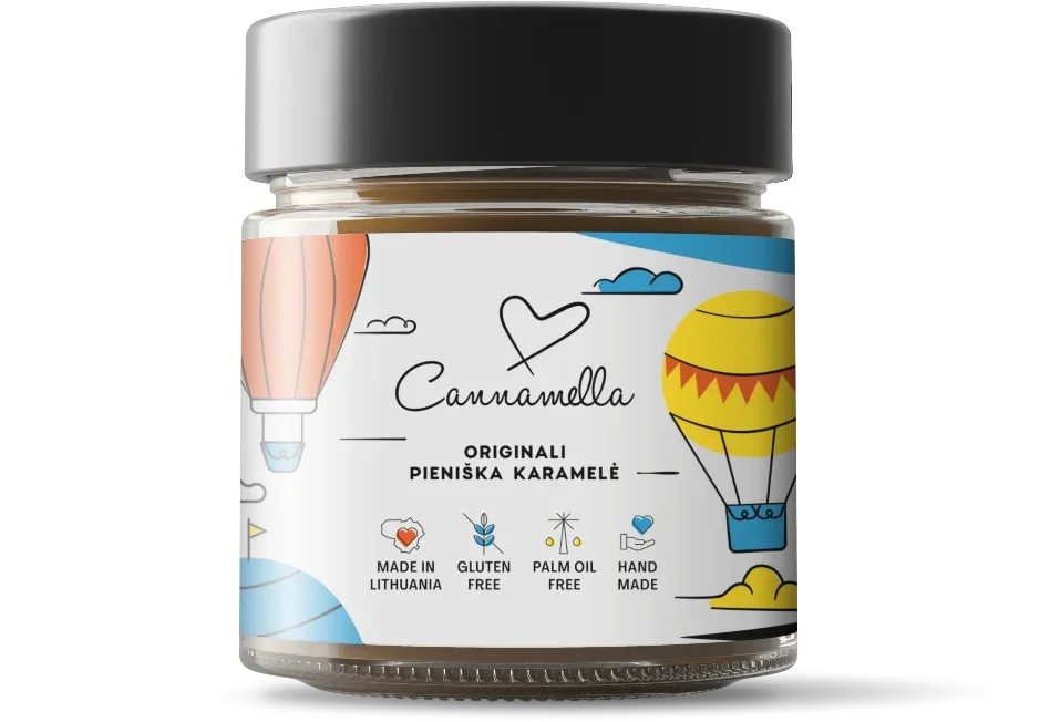 Originali pieniška karamelė 220g